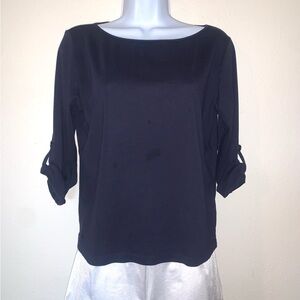 Ralph Lauren 100% Cotton 3/4 Sleeve Top